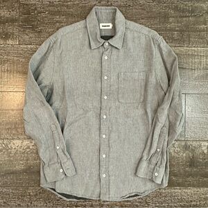 Taylor Stitch Charcoal Casual Button-Down Flannel